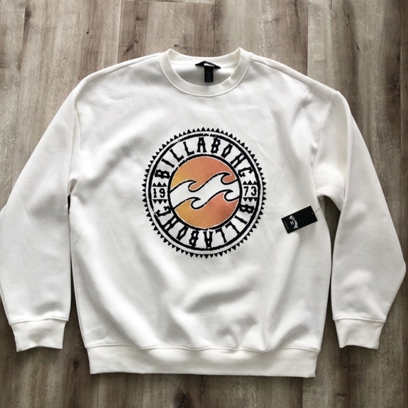 Billabong, Mens Graphic Logo Range, Crew Neck Sweatshirt, Size L, New With Tags - Picture 6 of 14